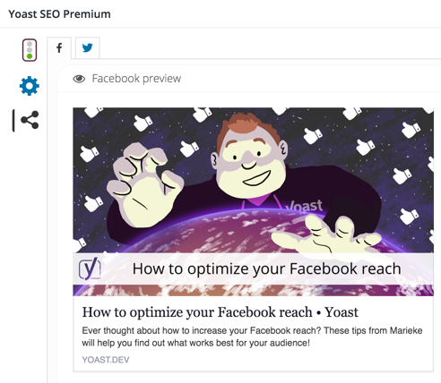 Social Previews in Yoast SEO Premium